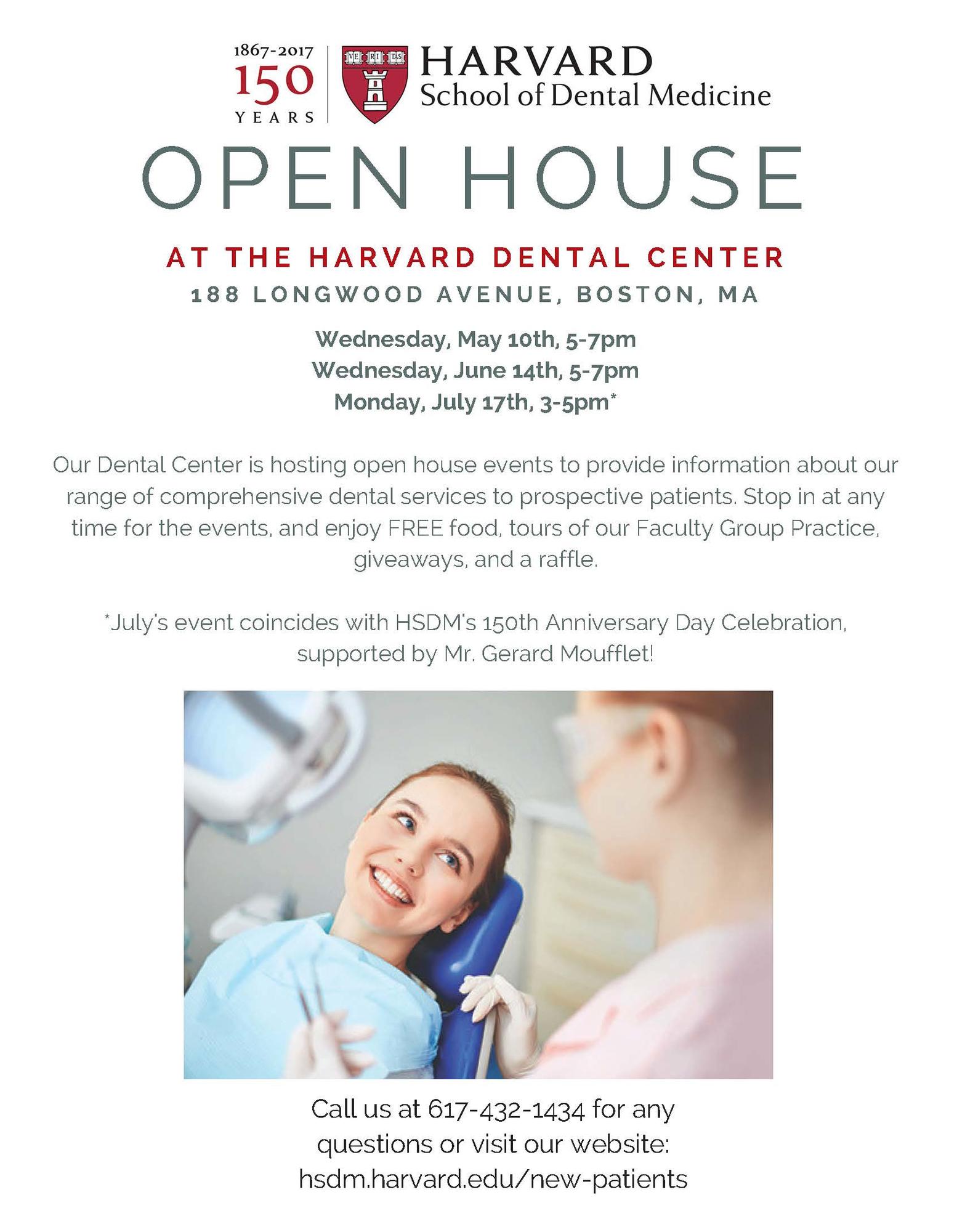 Open House at the Harvard Dental Center | Harvard School of Dental Medicine