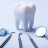 stock image of dental products